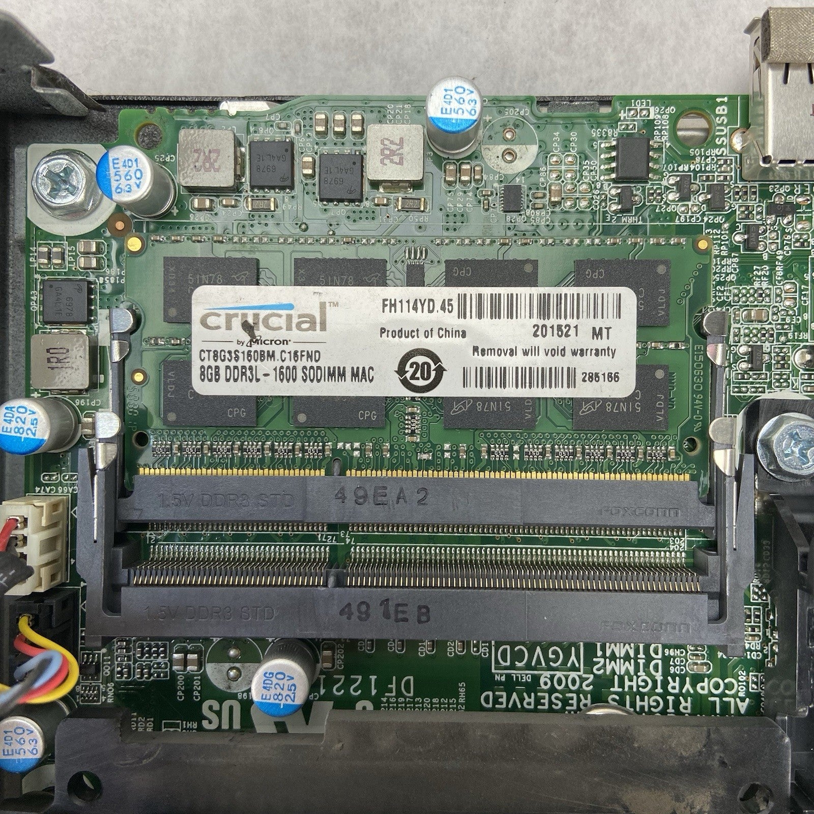 Dell Optiplex 9020M MFF Intel Core i5-4570T 2.9GHz 8GB RAM No AC/HDD/OS12