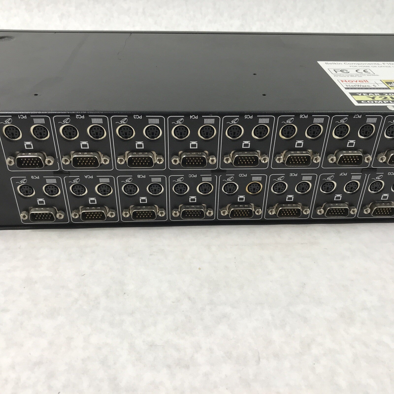 Belkin F1D116-OSD Omni View Pro 16-Port KVM Switch Box5