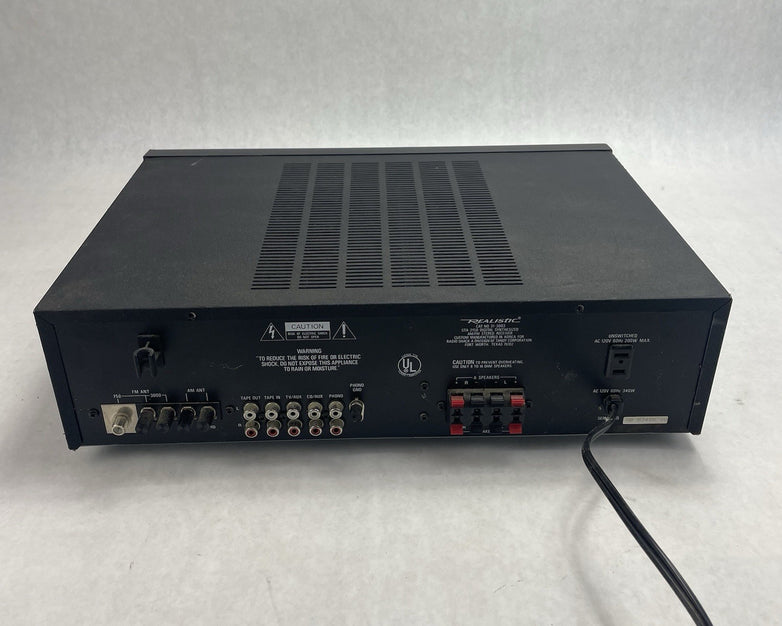 Realistic STA-2150 Receiver  Tested