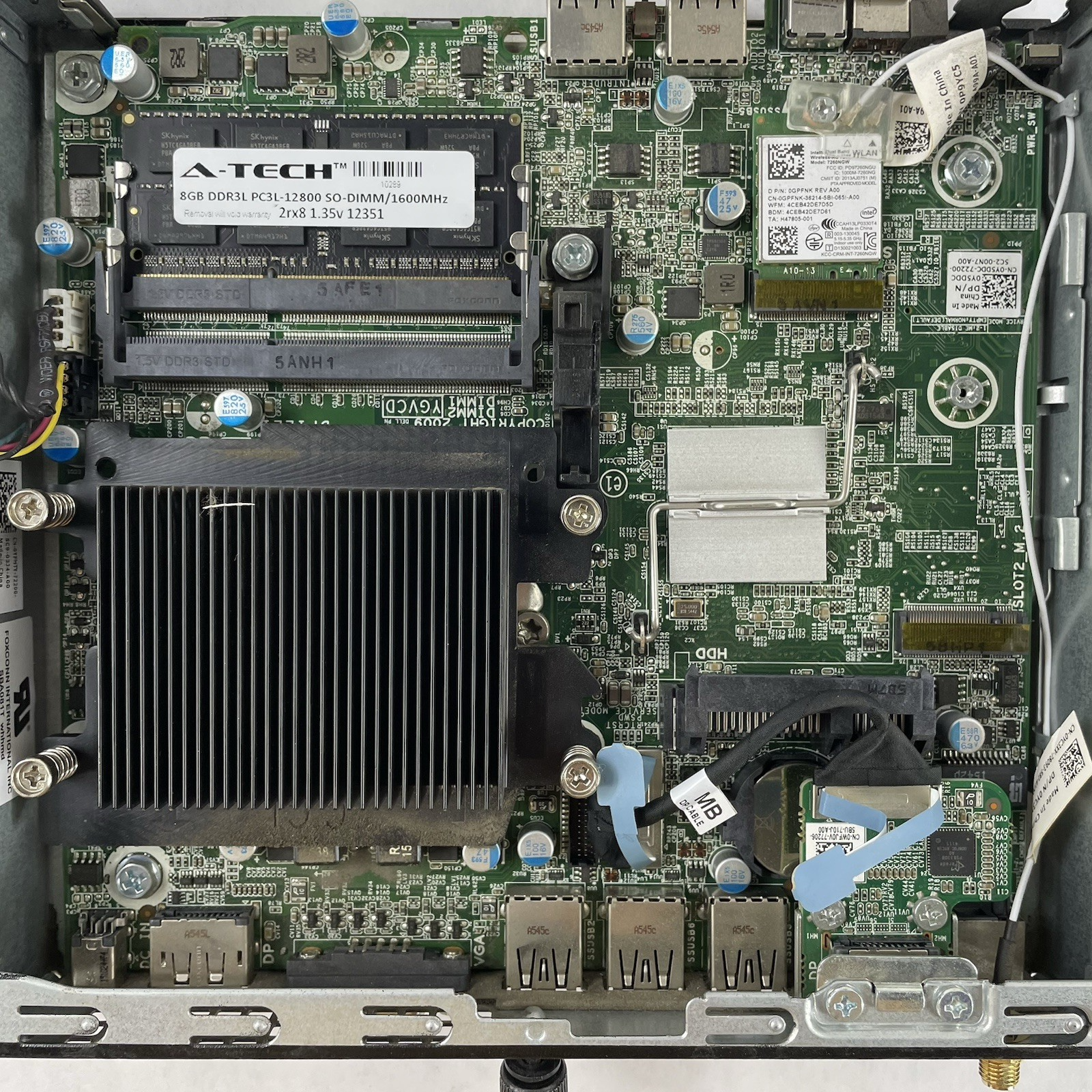 Dell Optiplex 9020M Micro i5-4670T 2.30 GHz 8 GB RAM No SSD/OS/AC13
