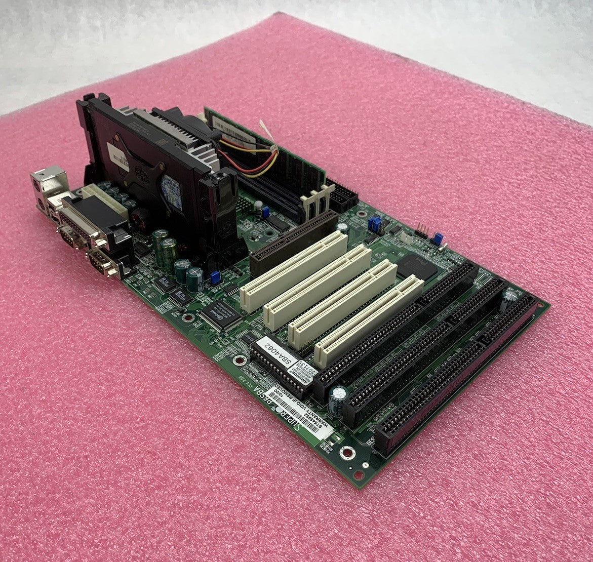 Supermicro P6SLA RBV2 Motherboard Intel Pentium 3 700MHz 128MB RAM No Shield