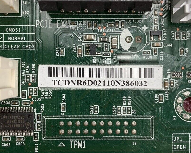 NCR Pocono D-NR6-D021 Motherboard Intel Core i3-2120T 2.6GHz 4GB RAM w/Shield