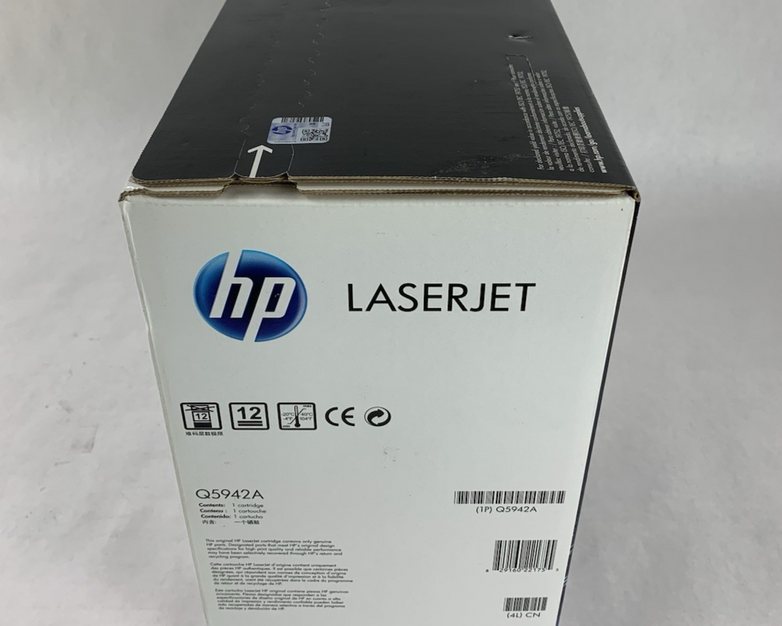HP LaserJet 42A Q5942A Black Tone Print Cartridge Exp: Dec 2017