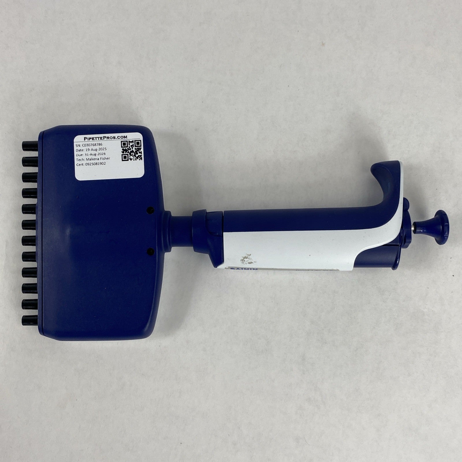 Rainin Pipet-Lite XLS L-200 8-Channel 20-200 µL LTS Pipette4