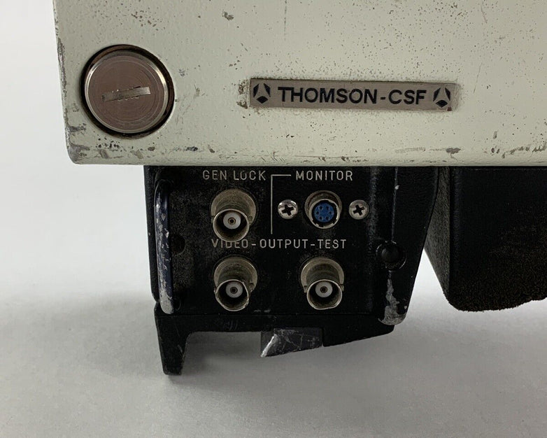 Thomson CSF TTV1604F Video Broadcast Camera Vintage Collector Untested