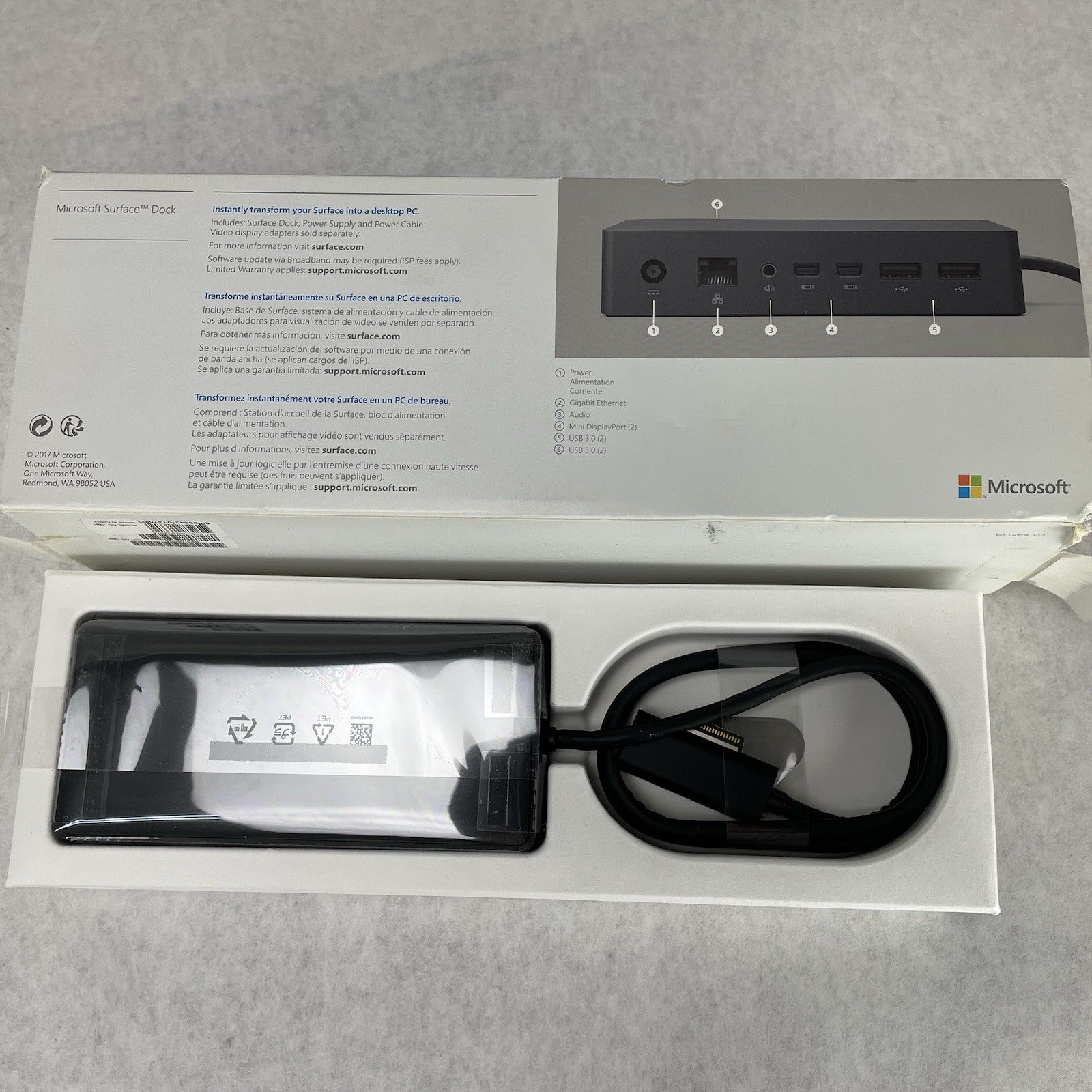 Microsoft Surface Pro 3/4 Docking Station Model 1661