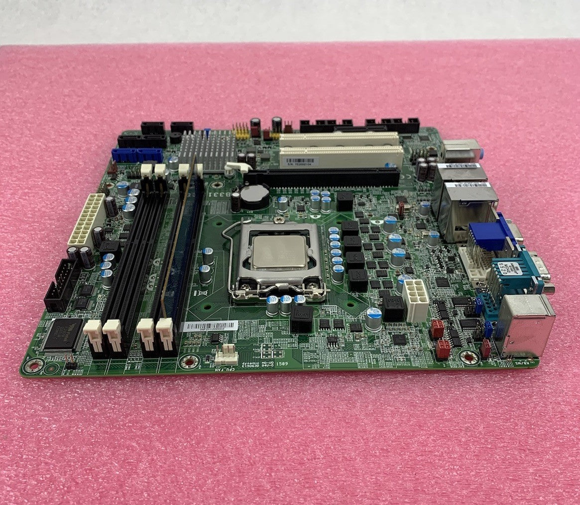 DFI MB331 Motherboard Intel Core i5-2400S 2.5GHz 4GB RAM No Shield