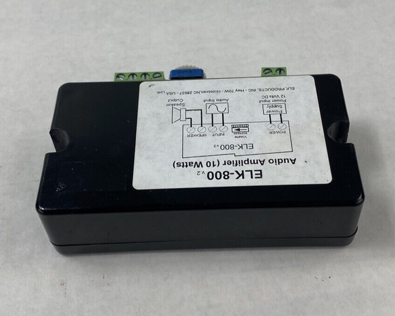 ELK-800 v.2 Audio Amplifier 12 VDC 10 Watts