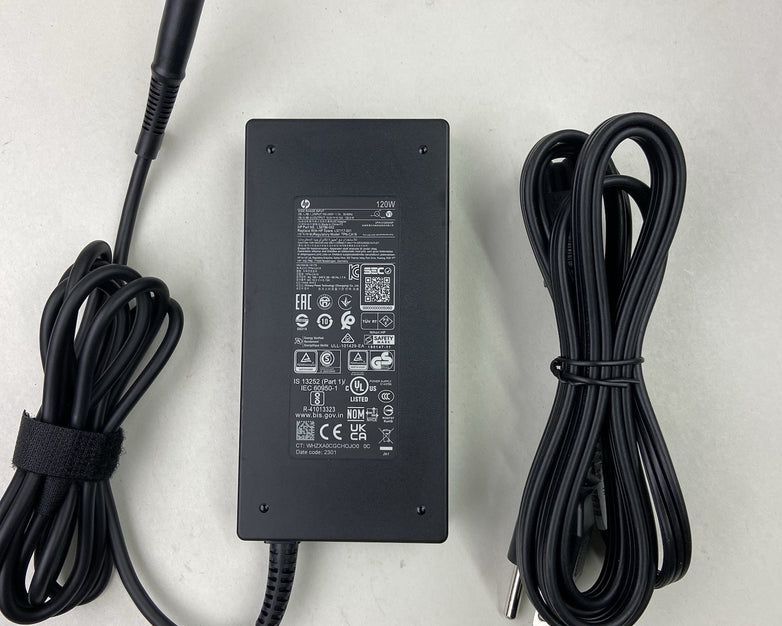 HP 120W AC Adapter Power Supply L57117-001 19.5V 6.15A 7.4mm Charger