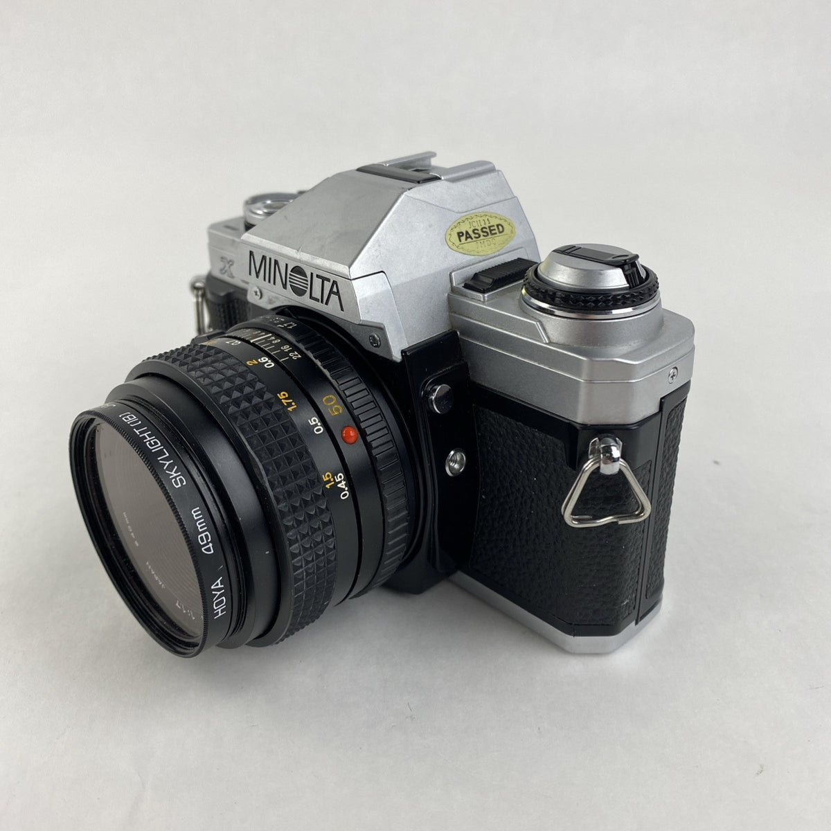 Minolta X-370 SLR Film Camera w/ Minolta 50mm 1:1.7 Lens - Untested Parts0