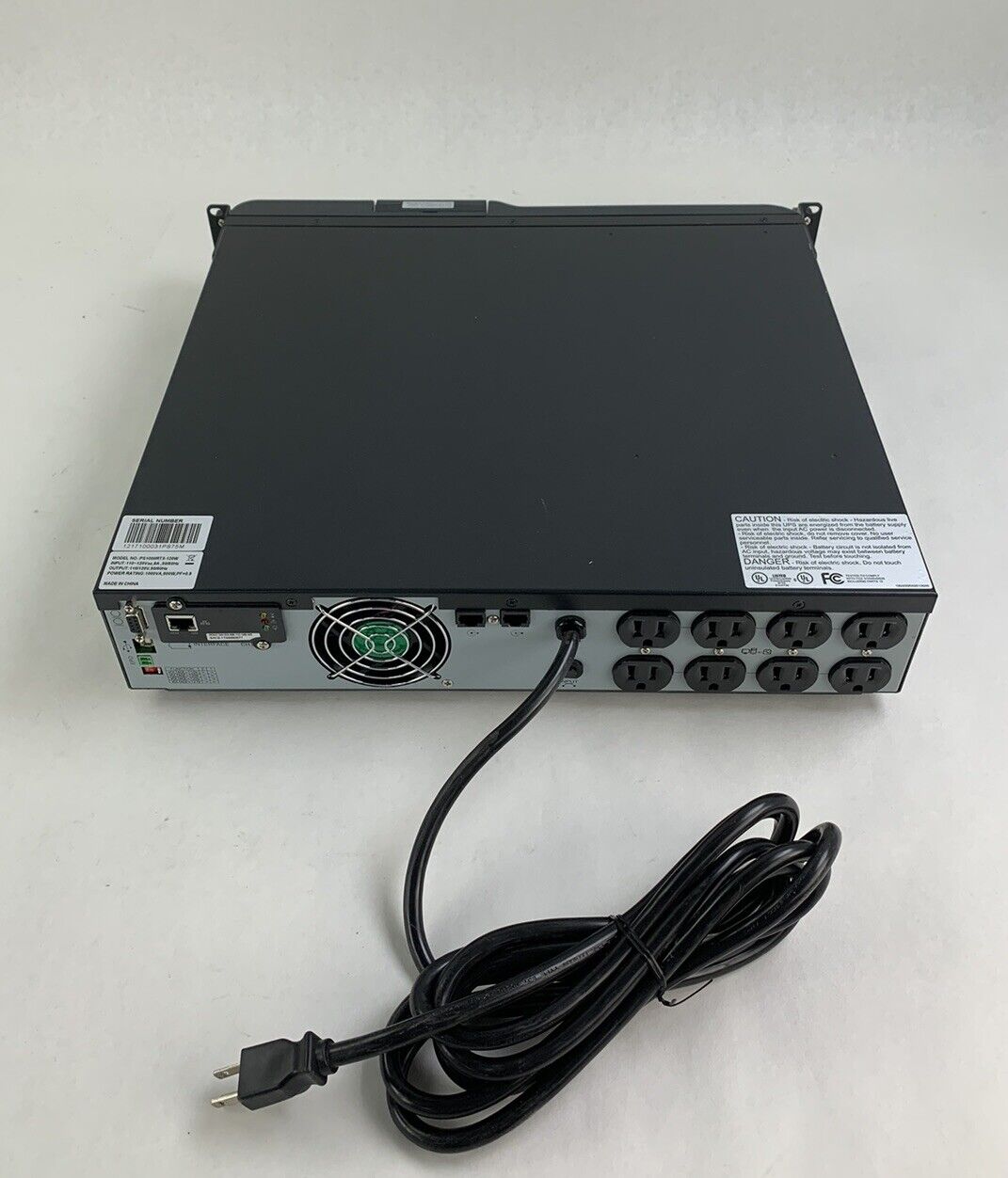 Liebert PS1000RT3-120W 1000VA 2U Line-interactive UPS System No Batteries