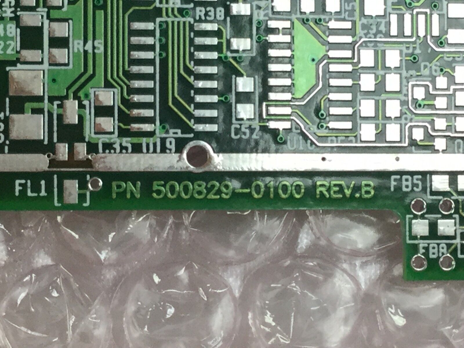 REV B PCB 500829-0100 for Measurement Systems International MSI-3650