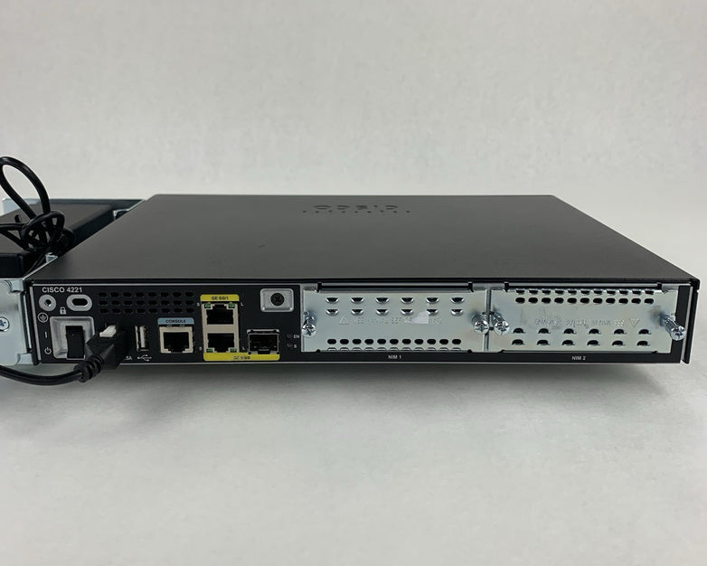 Cisco ISR4221 4200 Series Integrated Services Router Tested W/ Mount and PSU