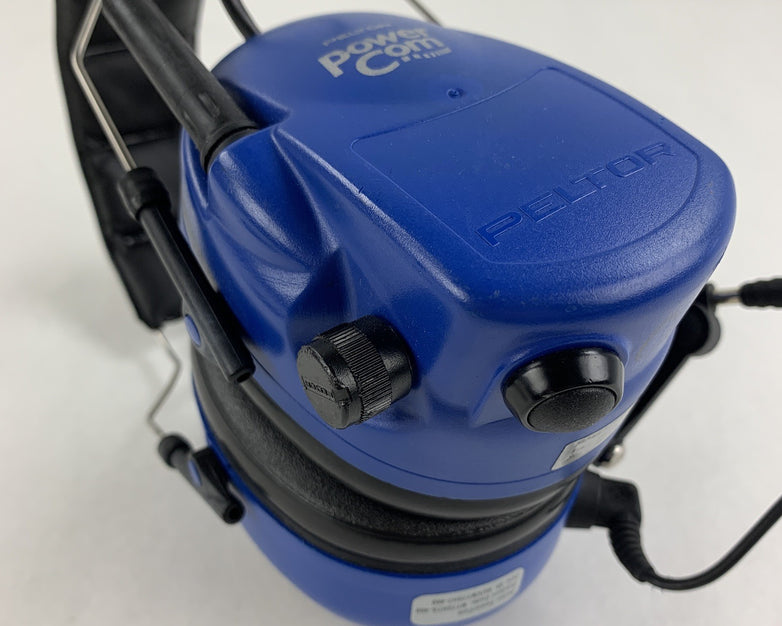 Peltor MT7H7A-460 MT72H7A-460  PowerCom Power Tested Bad Mic