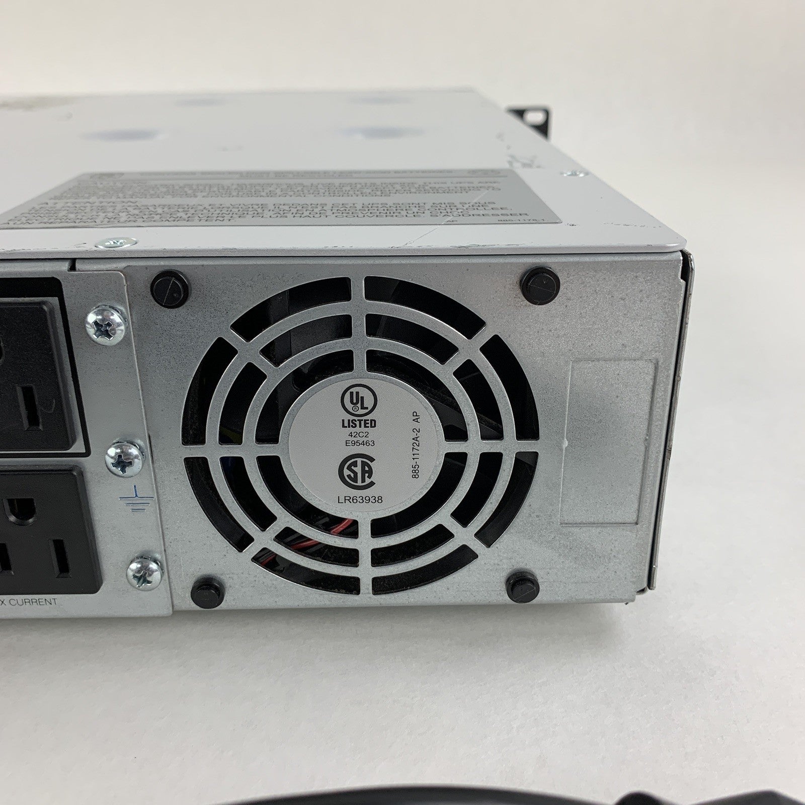 APC SmartUPS SMT1500RM2U 2U Rack Mount Tested w/ Network Card No Battery