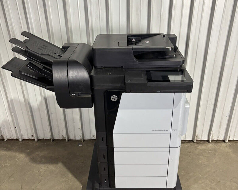 HP CZ250A LaserJet Enterprise Flow MFP M680 Multifunction Color Printer Lot of 9