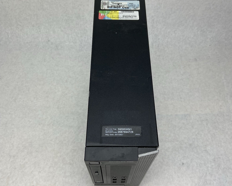 Dell Optiplex 990 SFF Intel Core i5-2400 3.1GHz 4GB RAM No HDD No OS GeForce 840