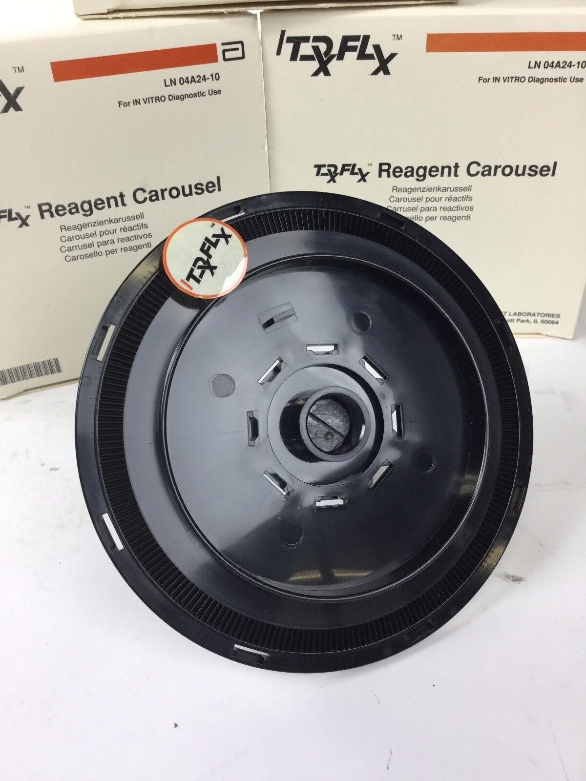 Abbott Laboratories Reagent Carousel LN 04A24-10 (Lot of 3)
