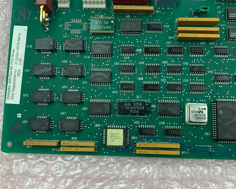 Rolm Phonemail  PHML 51D0217 Serial I/O Modem SIOM Circuit Card S27970340229