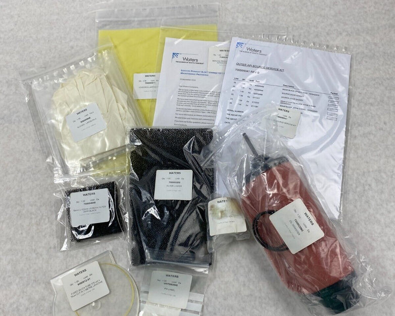 Waters SQD TQD 3100 Rotary Maintenance Kit 201000216 Missing Parts