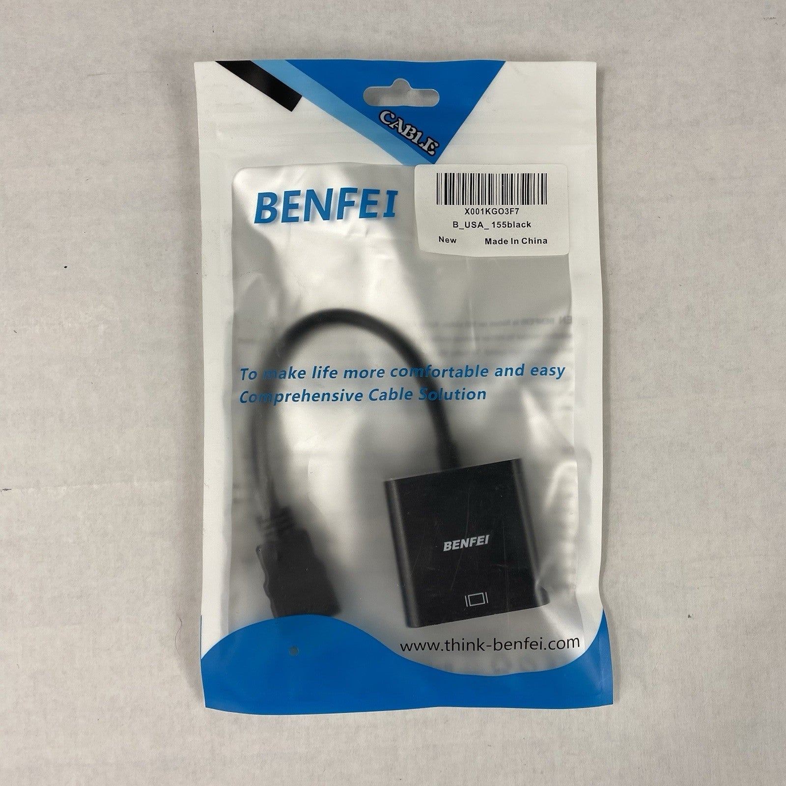 Benfei X001KGO3F7 B_USA_155black DisplayPort to HDMI Adapter (Lot of 11)