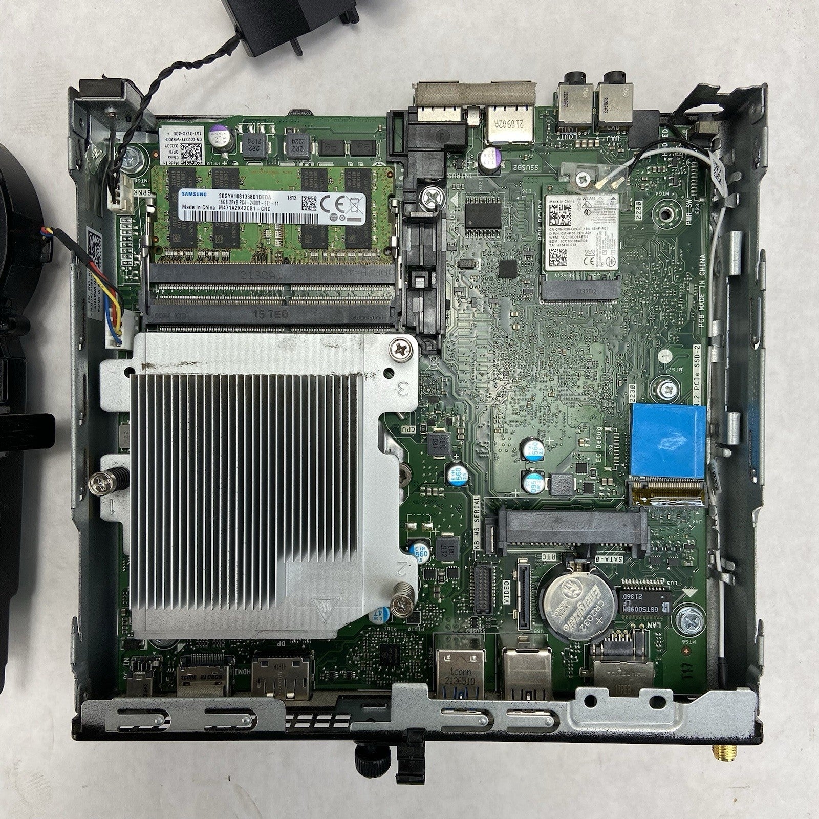 Dell Optiplex 3080 Micro Intel Core i3-10105T 3GHz 16GB RAM w/AC No HDDOS10