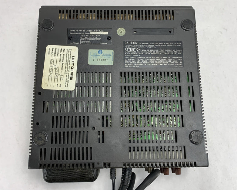 Vintage Canon VT-10A 120V 60Hz 43W Tuner Timer Unit VT-10