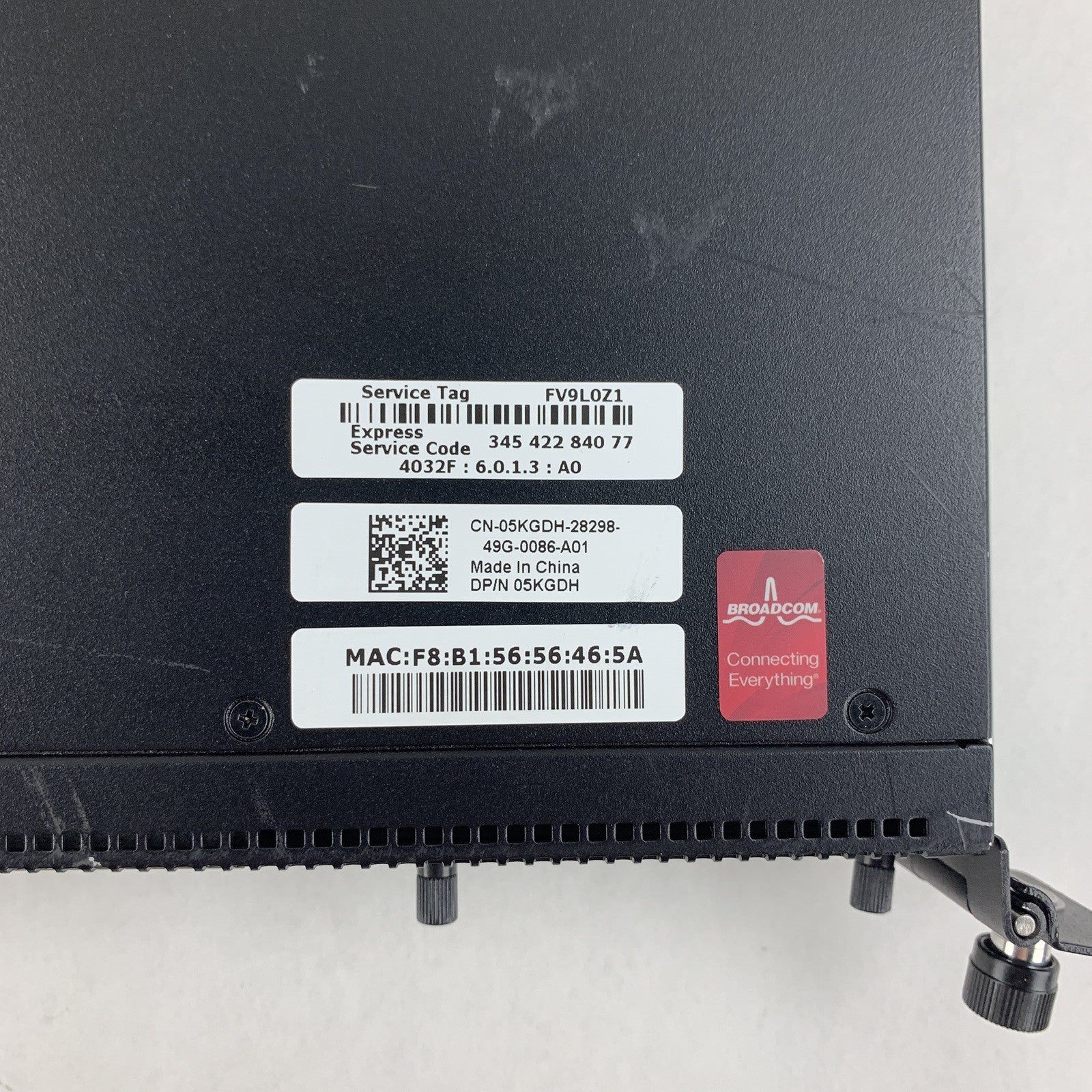 Dell N4032F Power Connect 8132F 24 Port Ethernet Switch Tested Reset