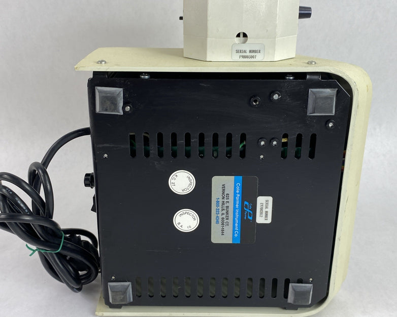 Cole-Parmer Masterflex 7524-00 Microprocessor Pump Drive w/ 7518-12 Pump Head