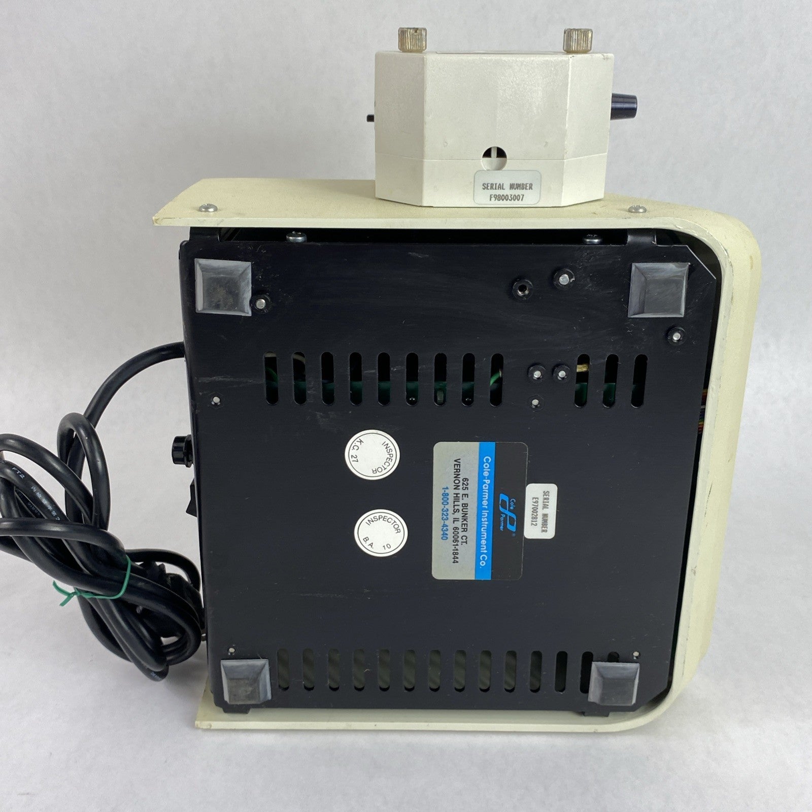 Cole-Parmer Masterflex 7524-00 Microprocessor Pump Drive w/ 7518-12 Pump Head8