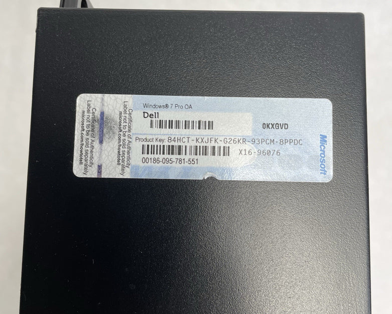 Dell OptiPlex 990 SFF Intel Core i3-2100 3.10 GHz 8 GB RAM No HDD No OS