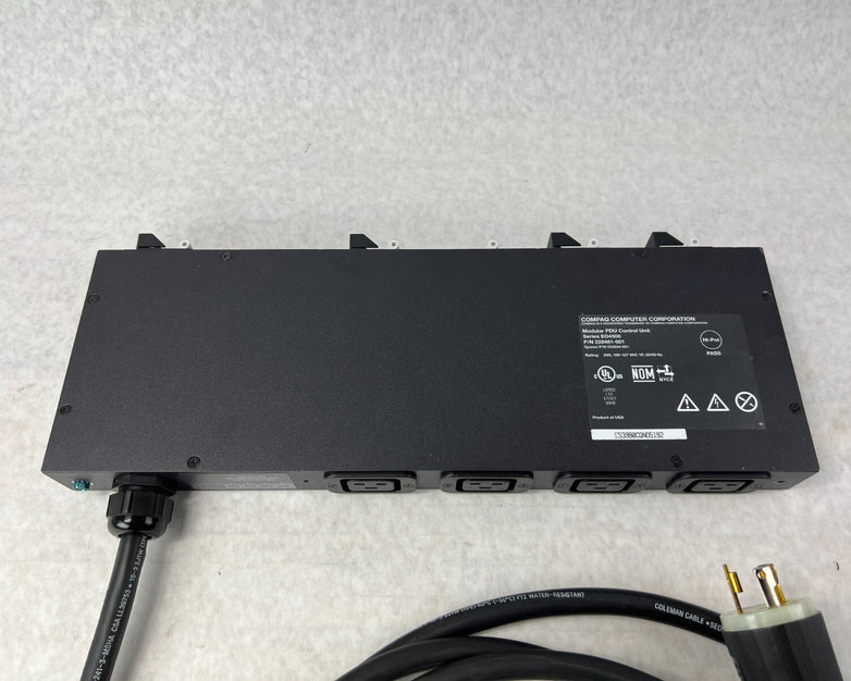 HP Compaq EO4500 Modular PDU Control Unit 228481-001 24A 100-127 VAC 50-60 Hz