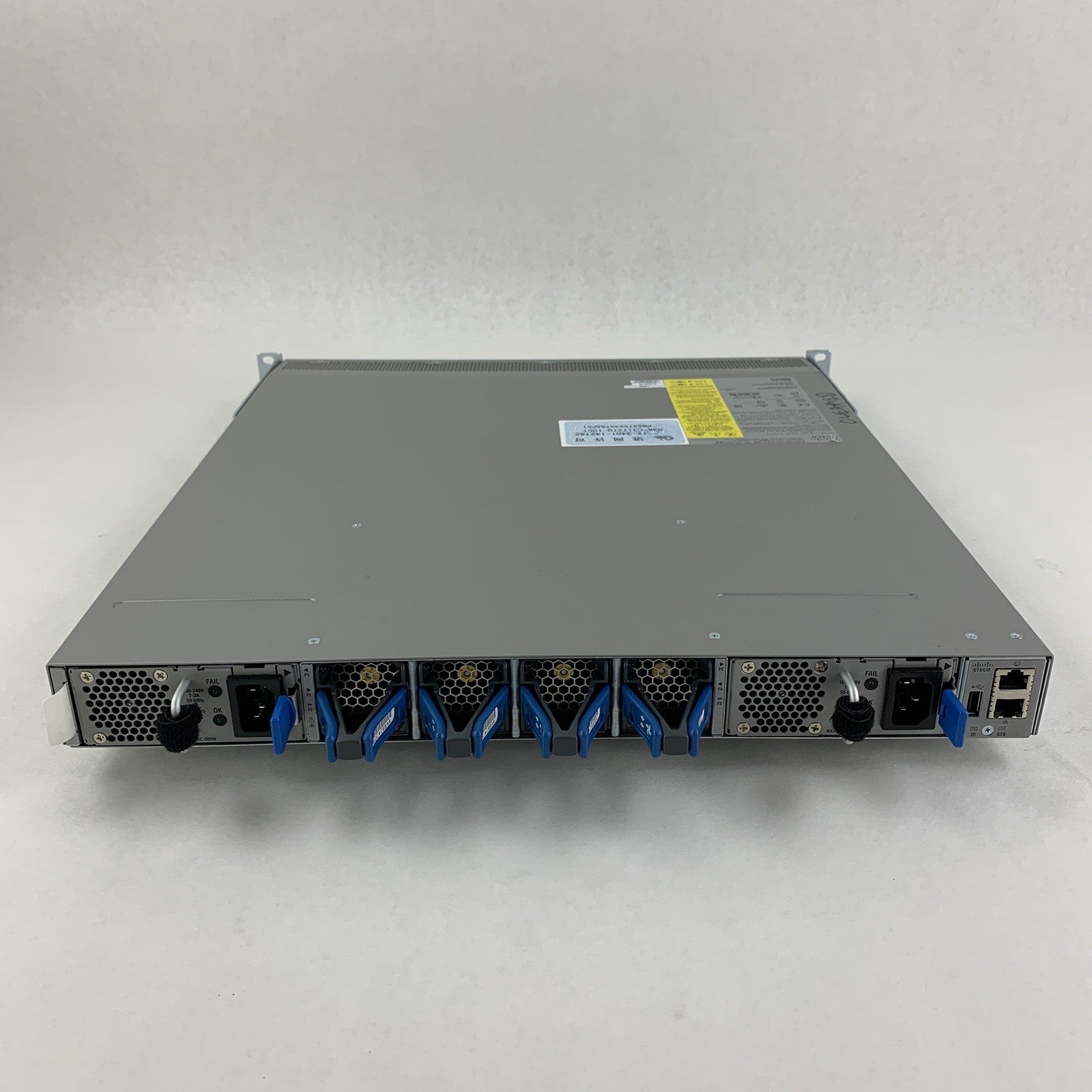 Cisco N3K-C3172TQ-10GT 48-Port 10GbEv 6x 40GbE Switch 2x Power Sup Tested Reset