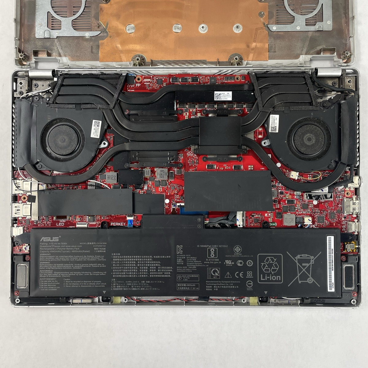 ASUS ROG GA401Q 14" Ryzen 9 5900HS 3.30GHz 16GB RAM RTX 3060 No SSD/OS/AC20