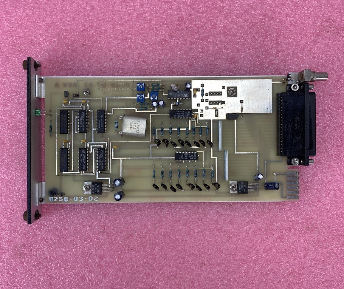 Fiber Options 250D-T-R/1B3X Fiber Optic RX Receiver Card - Untested5