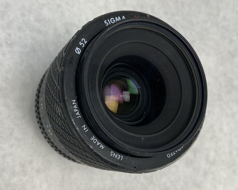 Sigma Macro 1:2.8 f=50mm Multi Coated Camera Lens