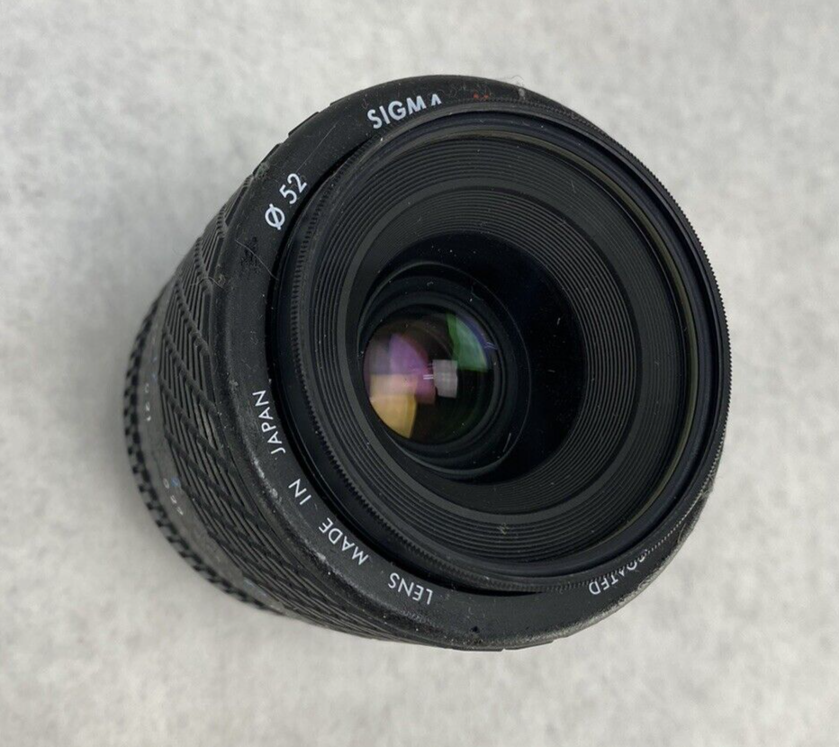 Sigma Macro 1:2.8 f=50mm Multi Coated Camera Lens