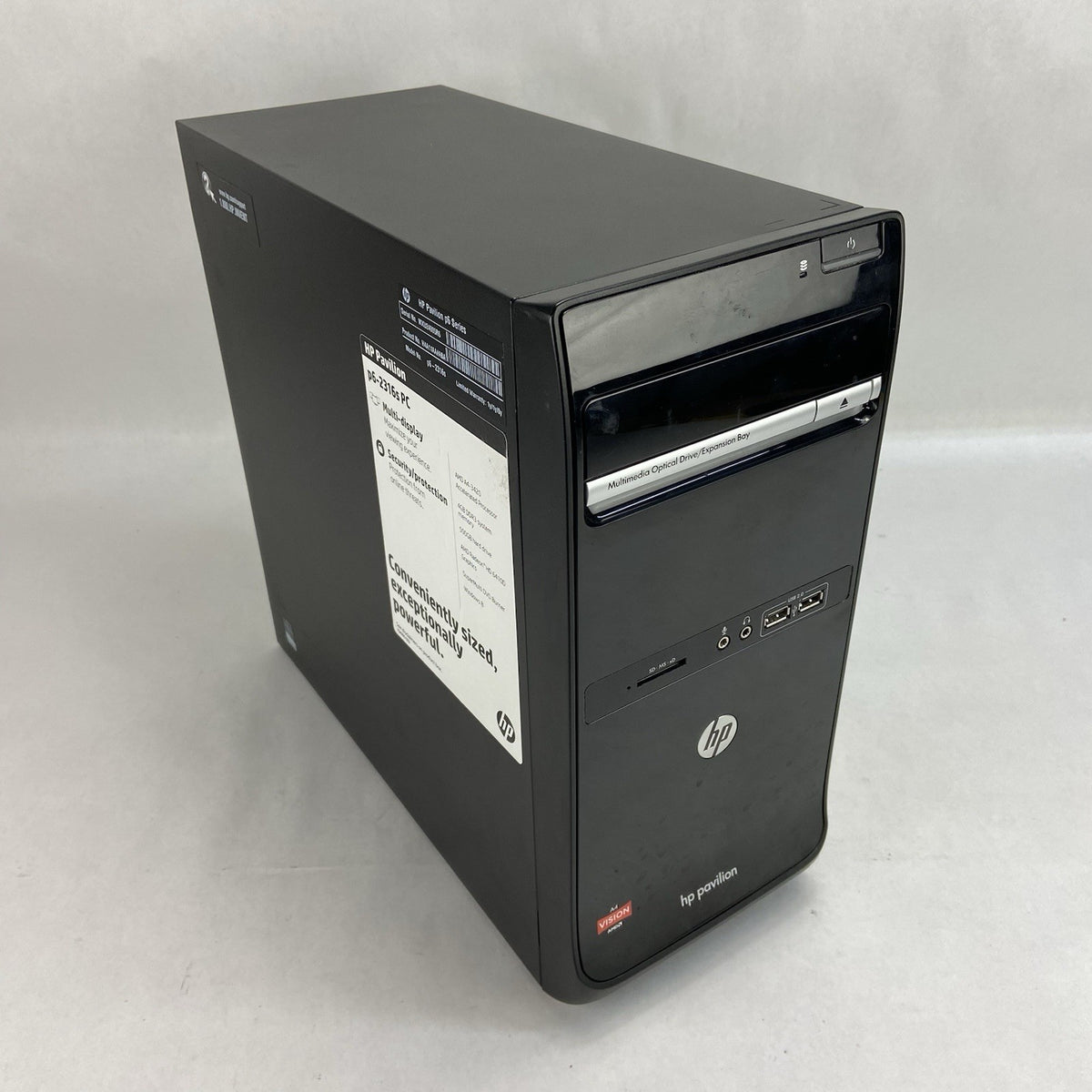 HP Pavilion P6-2316s MT AMD A4-3420 2.8GHz 4GB RAM No HDD No OS0