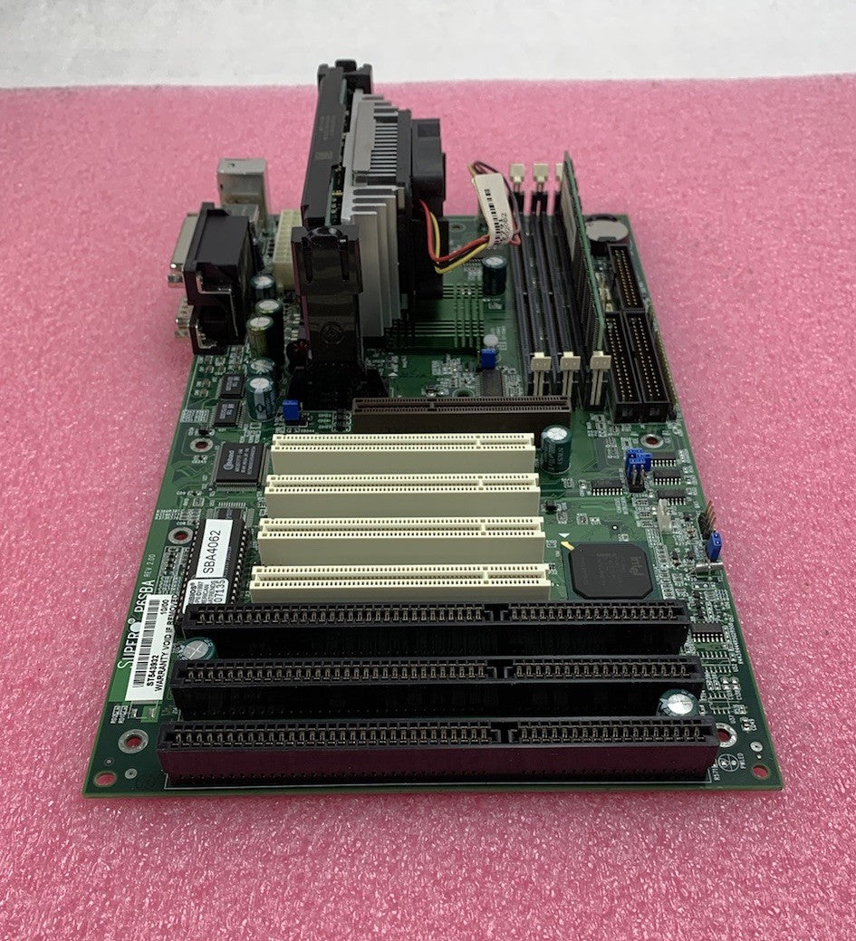Supermicro P6SLA RBV2 Motherboard Intel Pentium 3 700MHz 128MB RAM No Shield