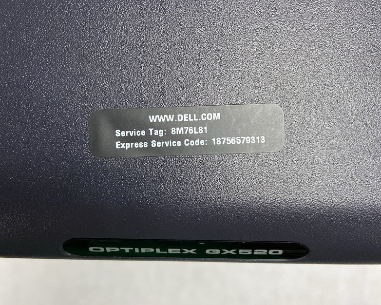 Dell Optiplex GX520 MT Intel Pentium 4 3GHz 4GB RAM No HDD No OS