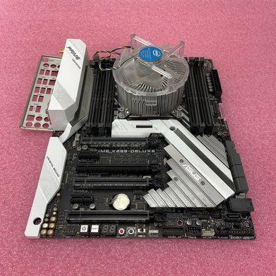 ASUS Prime X299-Deluxe Motherboard No CPU No RAM Power Tested