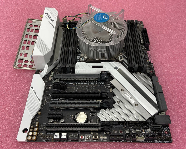 ASUS Prime X299-Deluxe Motherboard No CPU No RAM Power Tested