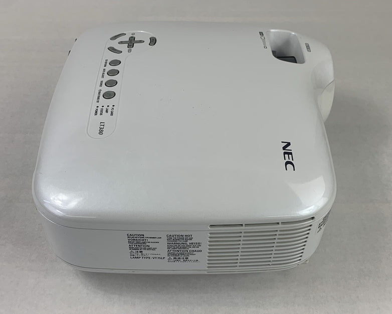 NEC LT380 LCD Projector - Parts or Repair Needs New Lamp