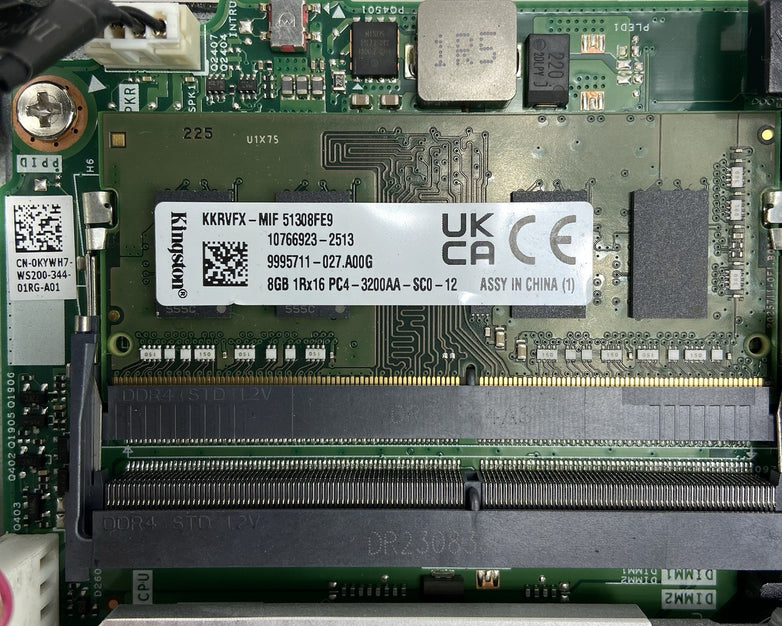 Dell Optiplex Micro 7010 MFF Intel Core i5-13500T 4.6GHz 8GB RAM No AC/HDD/OS