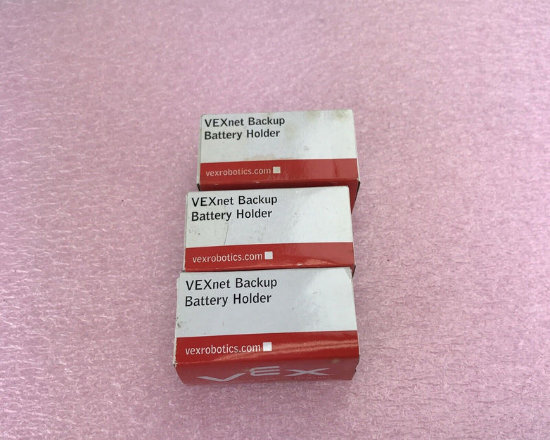 VEX Robotics #276-2243 VEXnet Backup Battery Holder (Lot of 3)