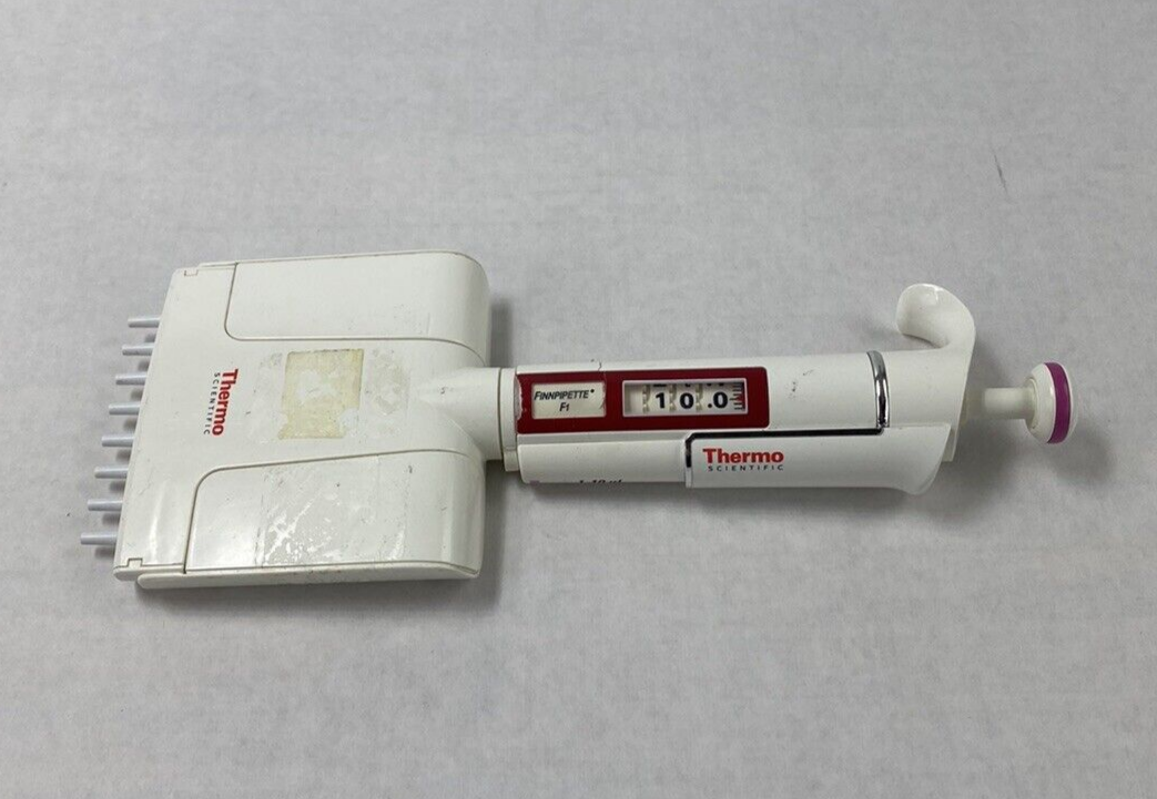 Thermo Scientific Finnpipette F1 8 Channel Multichannel Pipette 1-10uL