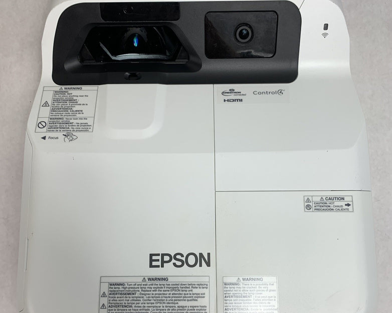 Epson PowerLite 695Wi H740A LCD Lamp Projector 3671 Lamp Hours - No Remote