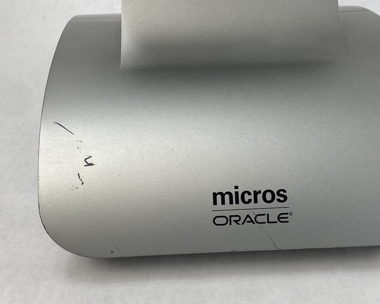 Oracle Micros Workstation 6 Atom E3827 1.74GHz 4GB RAM POS w/ Stand - No HDD/AC