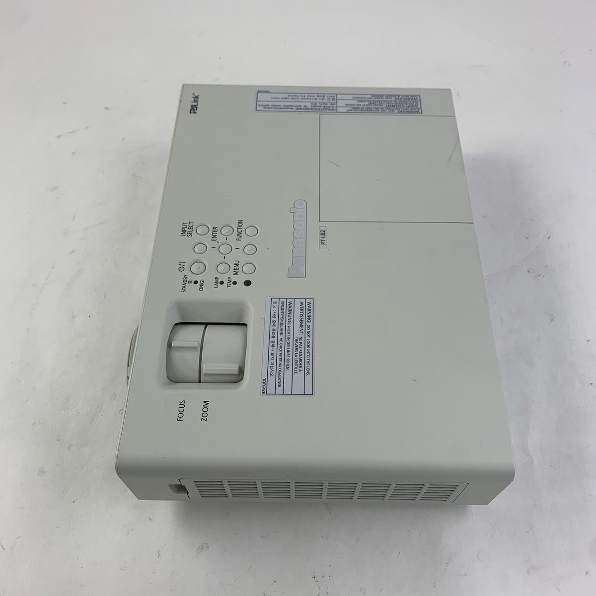 Panasonic PT-LB2U LCD Projector 1310 Lamp Hours - Remote Included5