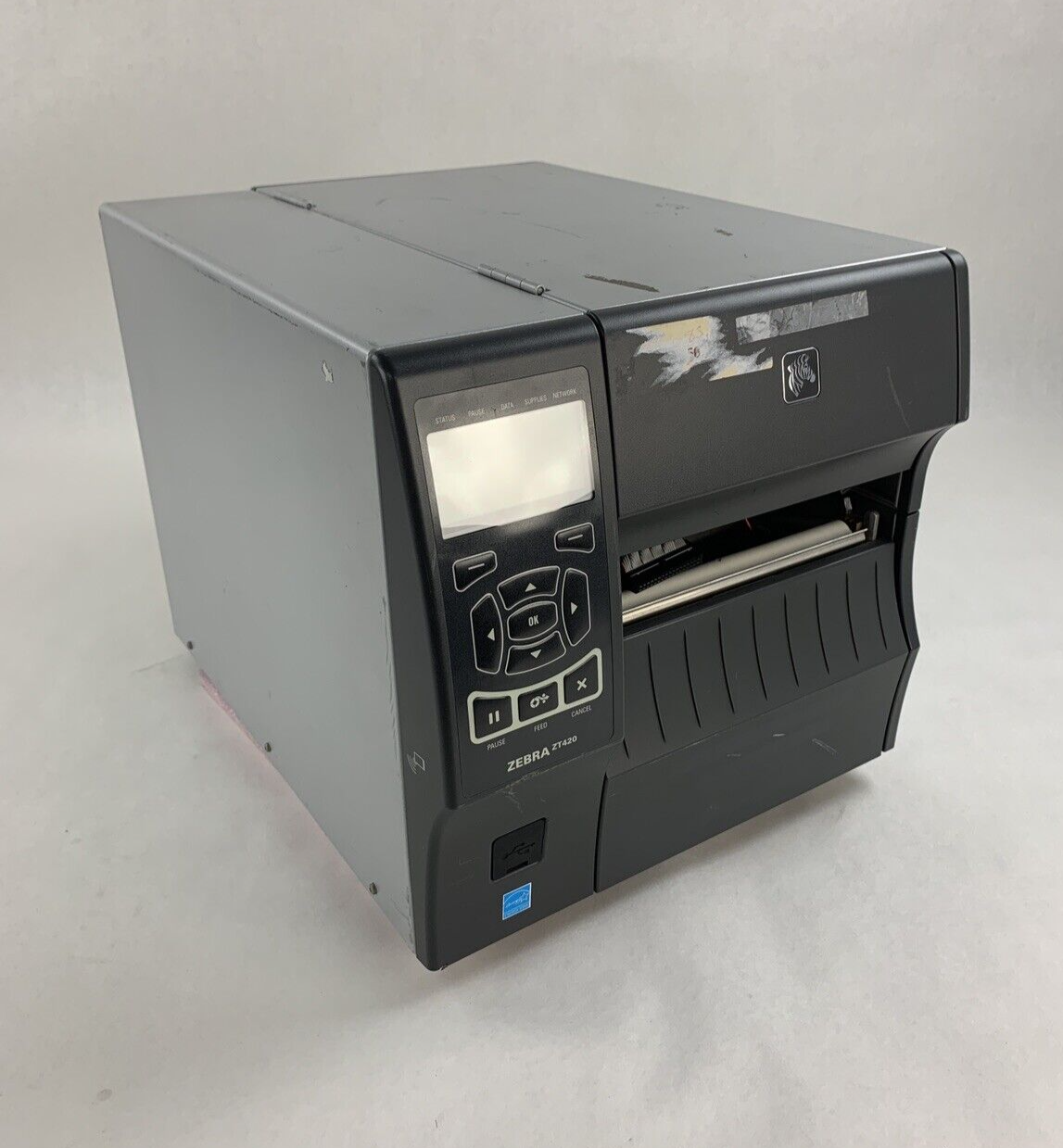 Zebra ZT420 Direct Thermal Shipping Label Printer No Printhead Parts and Repair